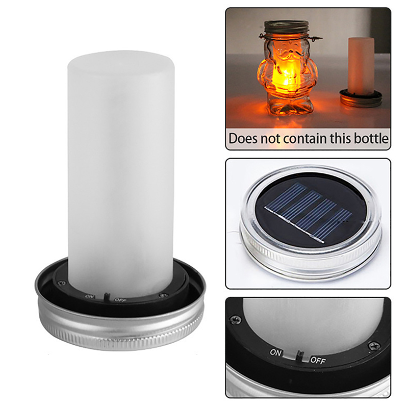 Fire Torch Solar - 1pc Solar LED beleuchtet Licht Fackel