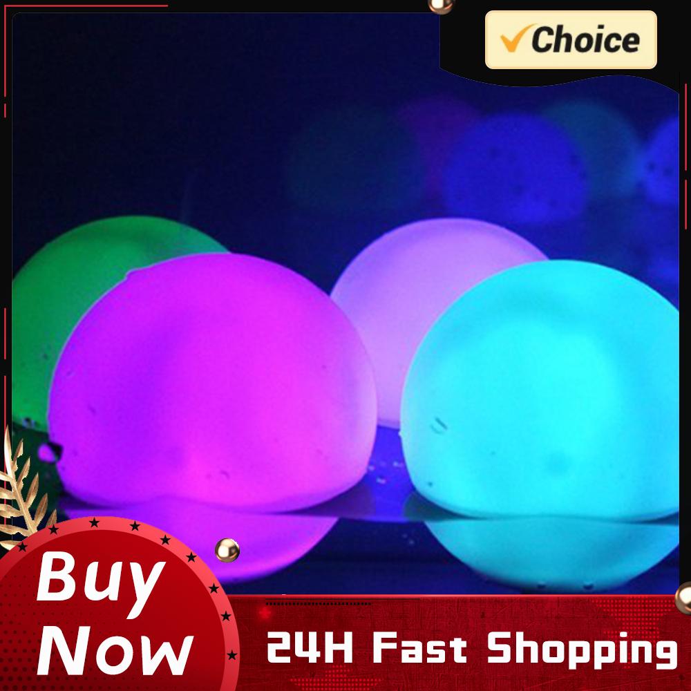 Outdoor Lighting Around Pool - Aufblasbarer Pool LED-Ballon Fernbedienung Leuchtender Springball