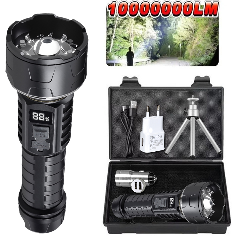 Outdoor Lighting Lanterns - COB LED Taschenlampe Wiederaufladbare Laterne 7-core