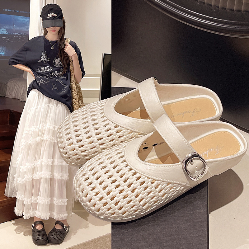 Outdoor Lighting On Sale - Bestseller Damen Atmungsaktive Mesh-Sandalen mit Geschlossenem