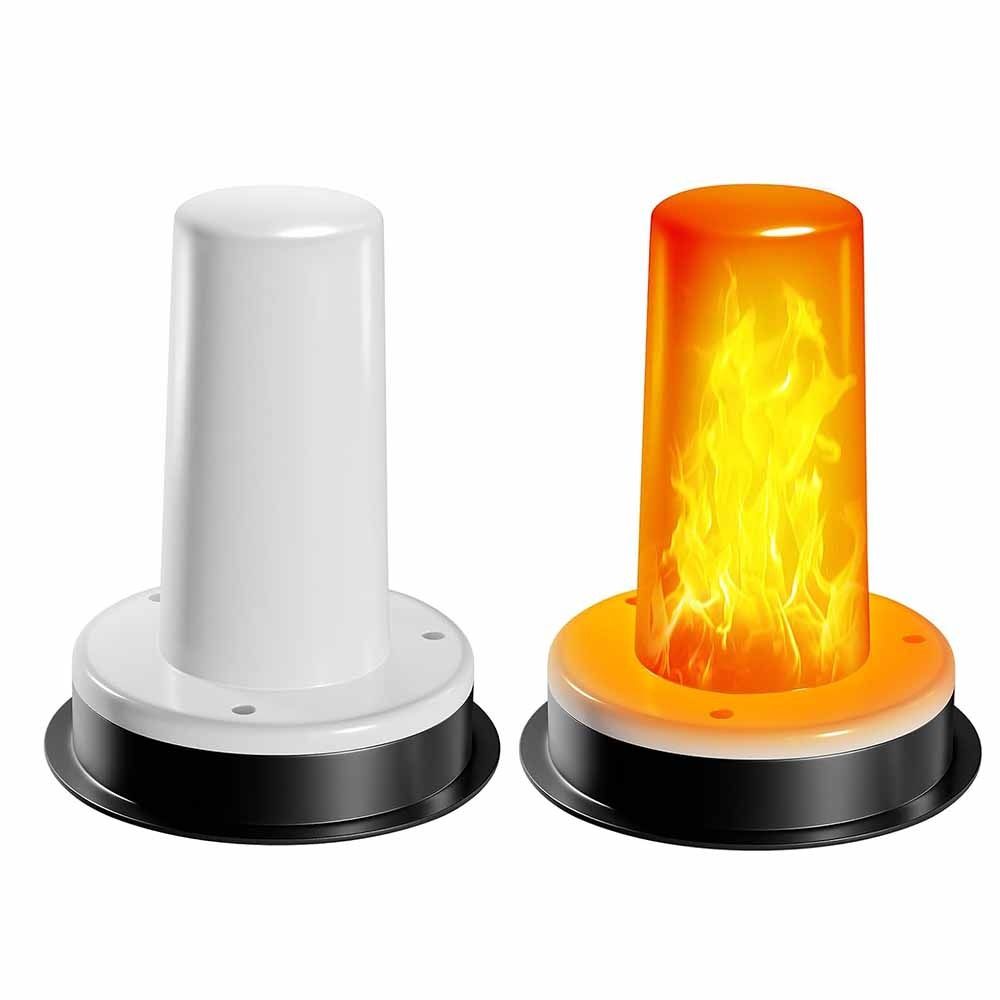 Fire Torch Solar - Realistische Flammenfackel Solarbetrieben mit Auto-Ein/Aus-Sensor, Solar-Laterne
