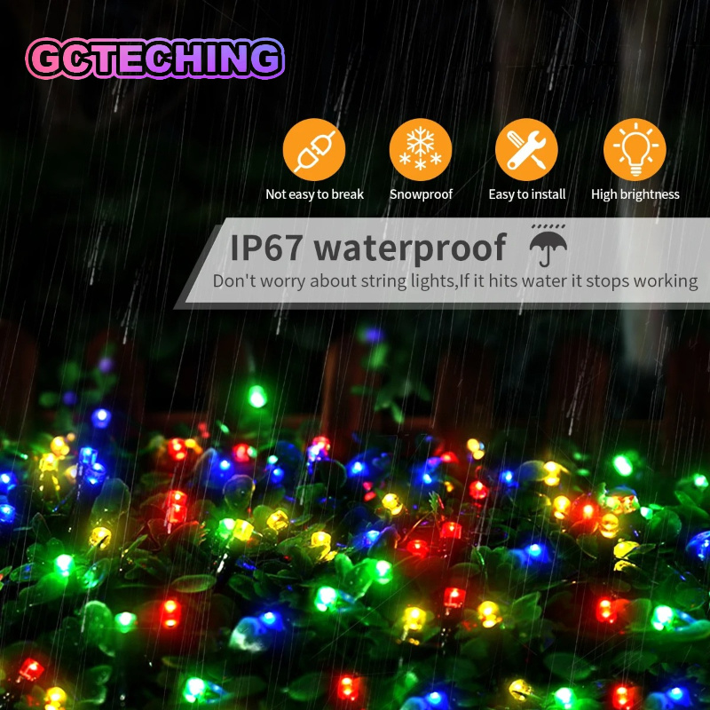 Outdoor Lighting For Garden - 100 cm Solar-Lichterkette für den Außenbereich,