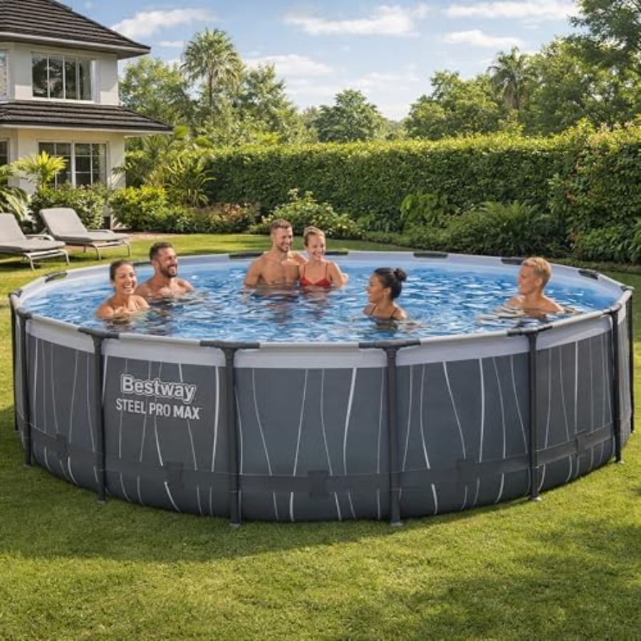 Outdoor Lighting Around Pool - 15' x 42