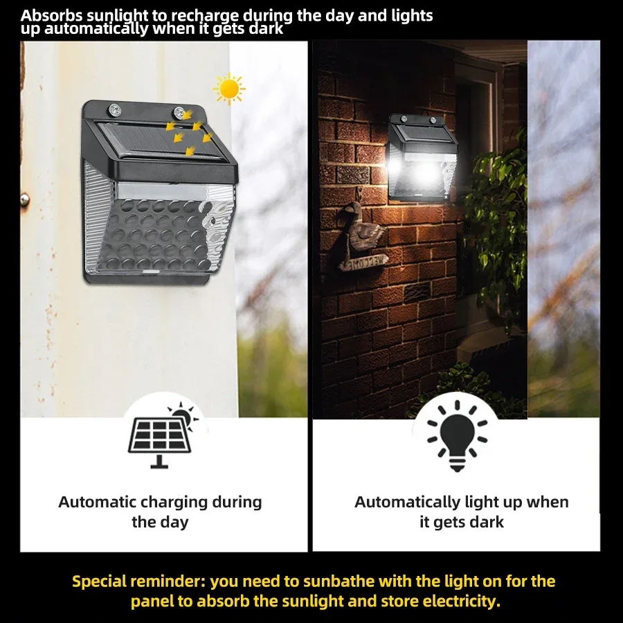 LED Solarleuchte mit PIR-Beweg – Outdoor Lighting For Garden Bewertung und Preis