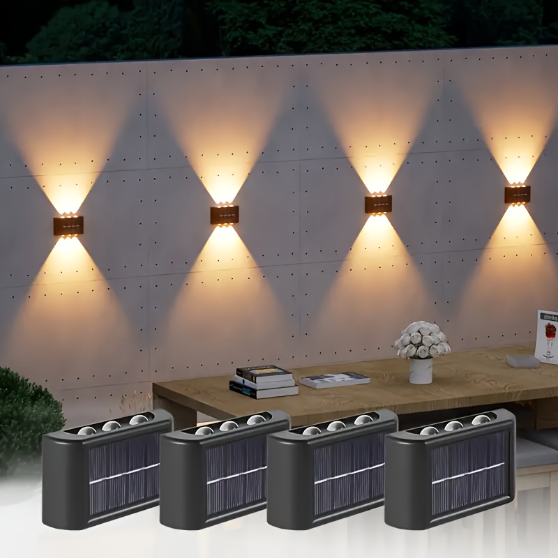 LED Solarleuchte für Außen, Wa – Outdoor Lighting For Garden Bewertung und Preis