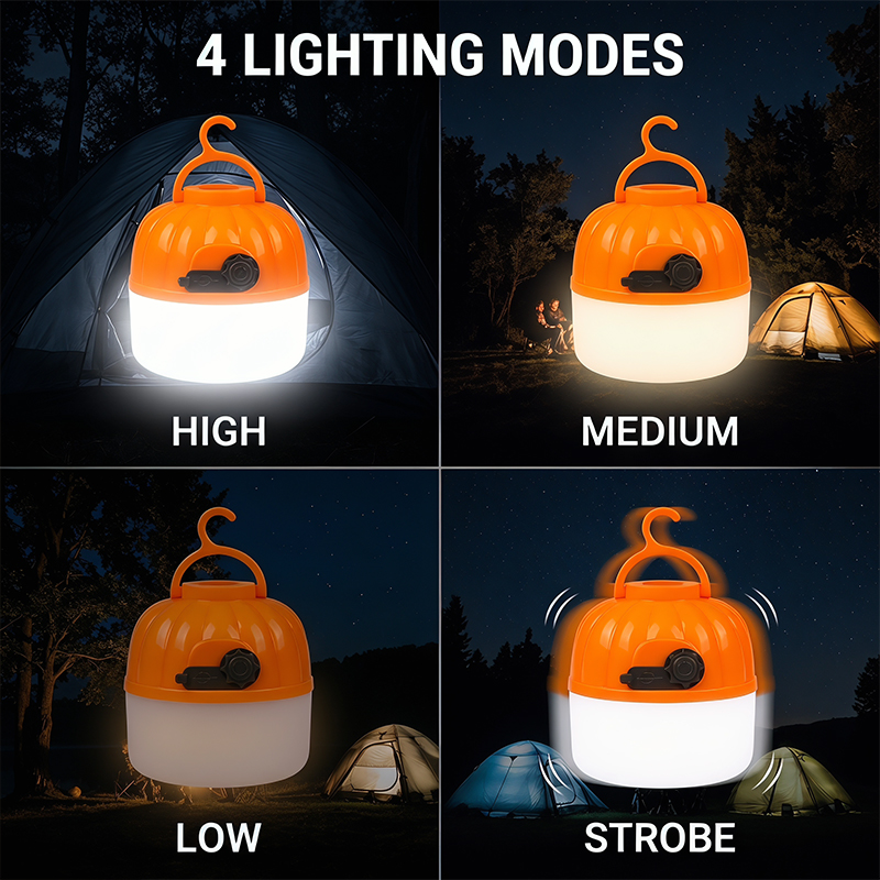 Mini Tragbare LED-Kürbislampe  – Outdoor Lighting Hooks Bewertung und Preis
