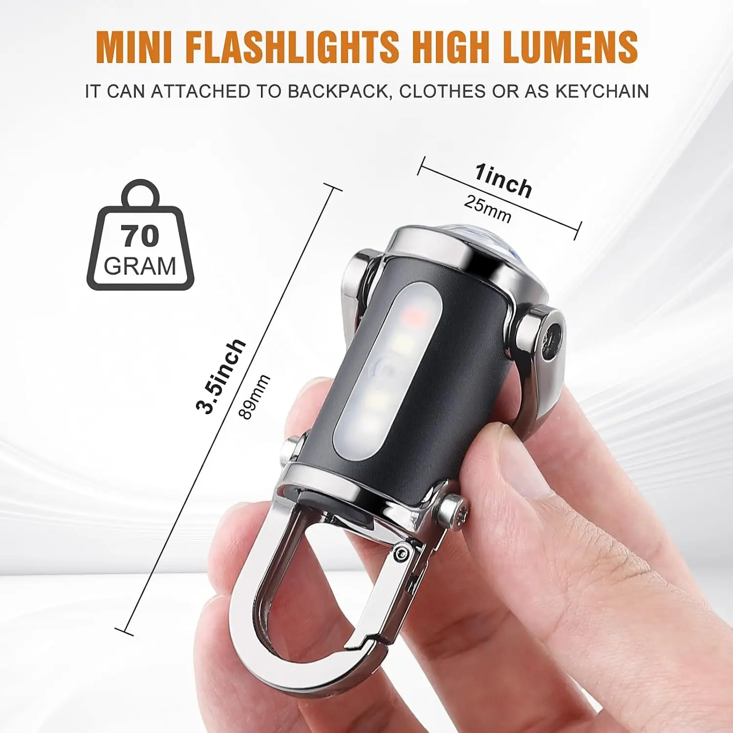 Mini-Schlüsselanhänger-Taschen – Outdoor Lighting Hooks Bewertung und Preis