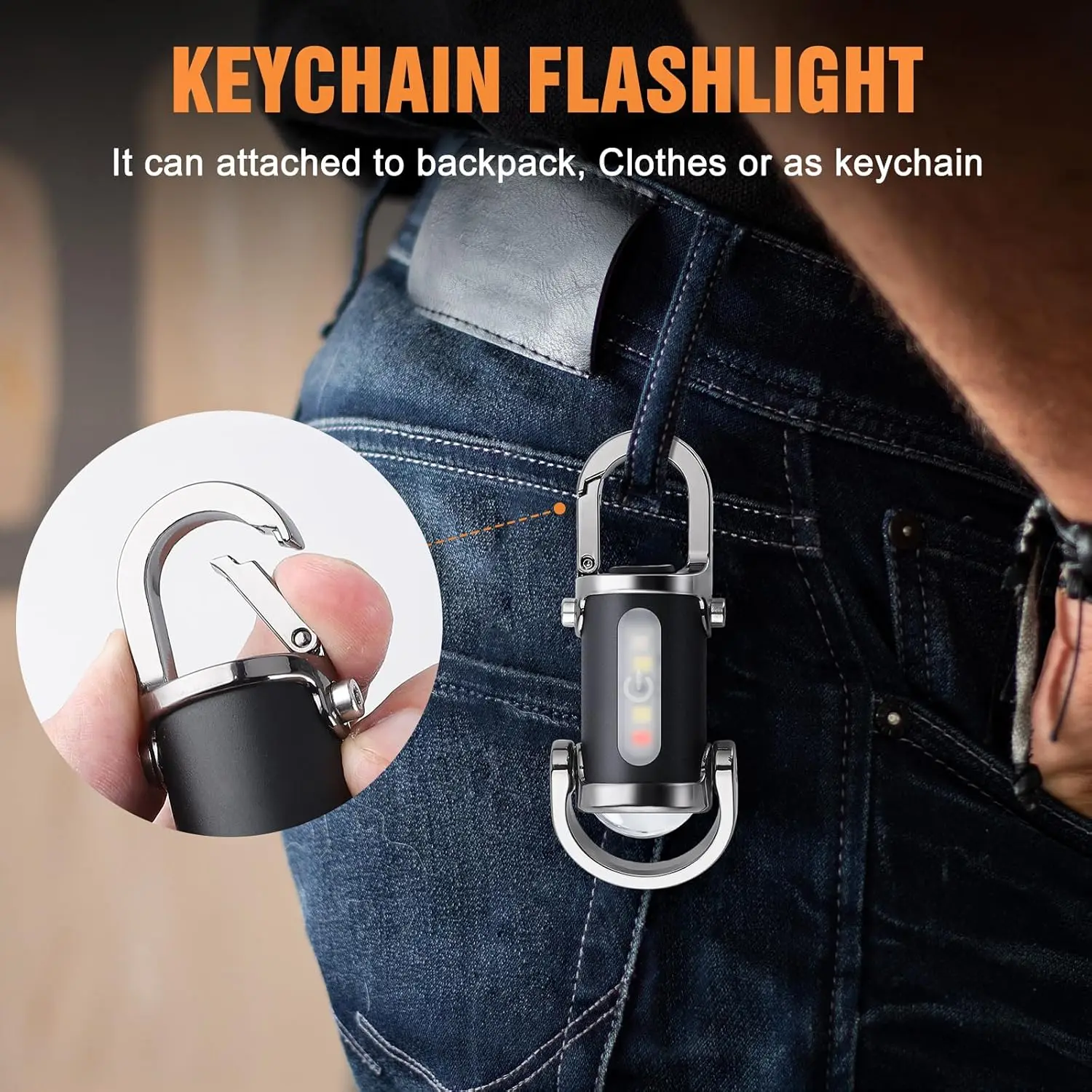 Mini-Schlüsselanhänger-Taschen – Outdoor Lighting Hooks Bewertung und Preis