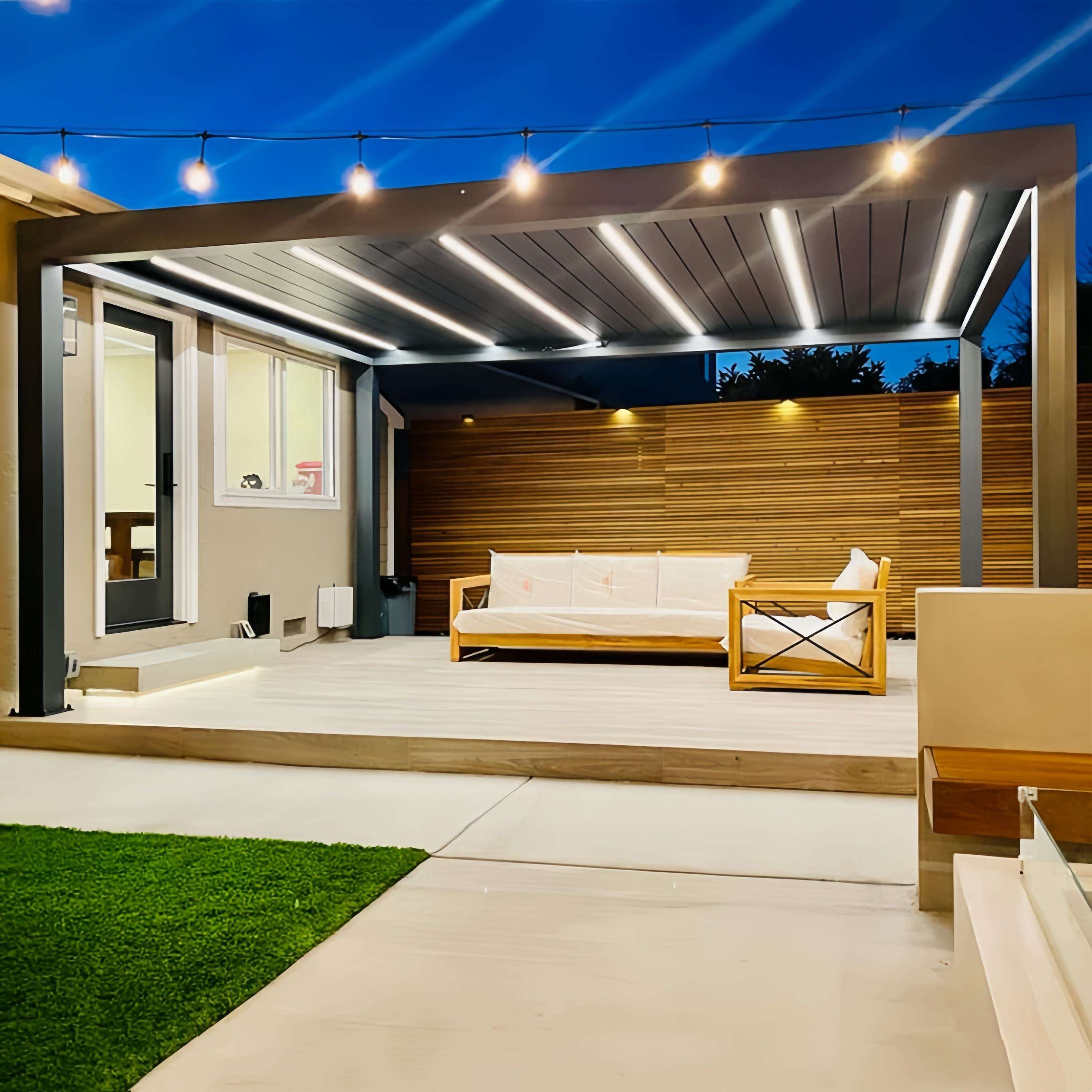 Eloxierter Schwimmbad-Pavillon – Outdoor Lighting For Garden Bewertung und Preis