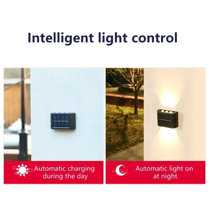 COB Solar-Wandleuchte für Auße – Outdoor Lighting For Garden Bewertung und Preis