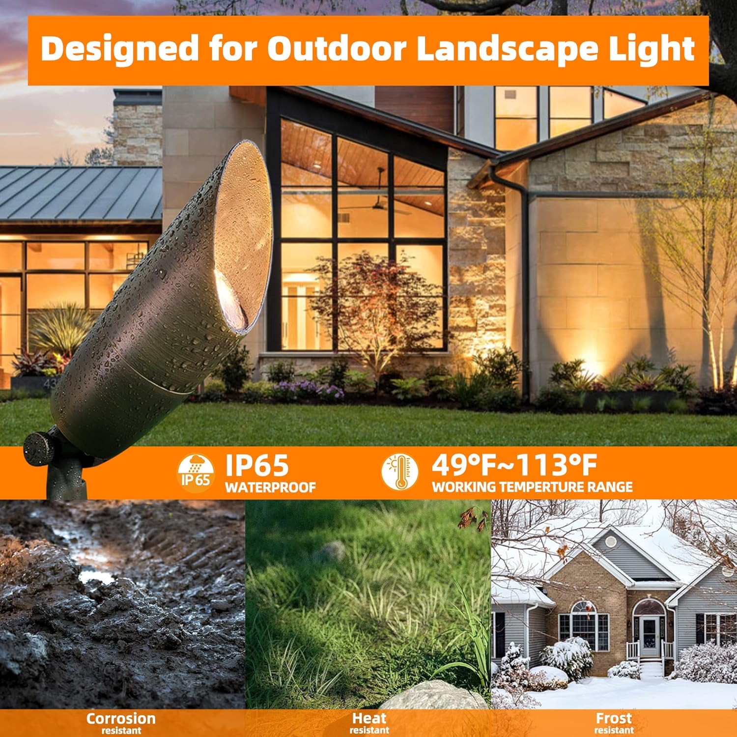 Hochwertiger Messing-Leuchtdio – Outdoor Lighting Brass Bewertung und Preis