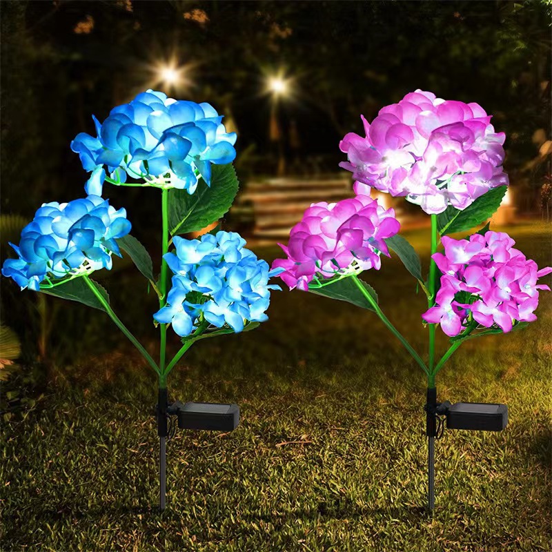 1 Stück Solar-Hortensie, LED-S – Outdoor Lighting For Garden Bewertung und Preis