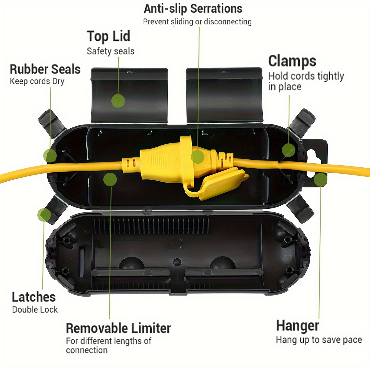 Verlängerungskabel, Steckerans – Outdoor Lighting Socket Bewertung und Preis