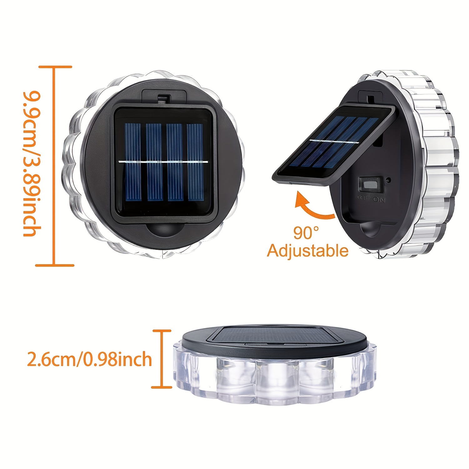 4 Packungen wasserdichte LED-D – Outdoor Lighting Around Pool Bewertung und Preis