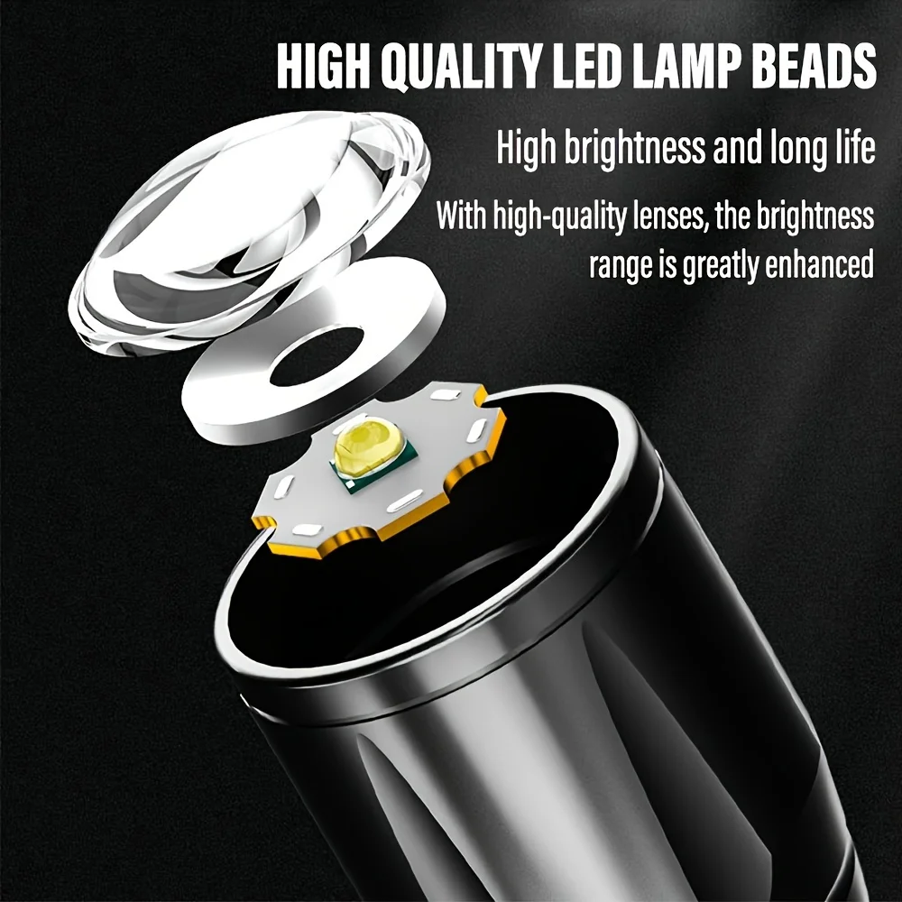 Mini-LED-Taschenlampe, COB-Flu – Outdoor Lighting Lanterns Bewertung und Preis