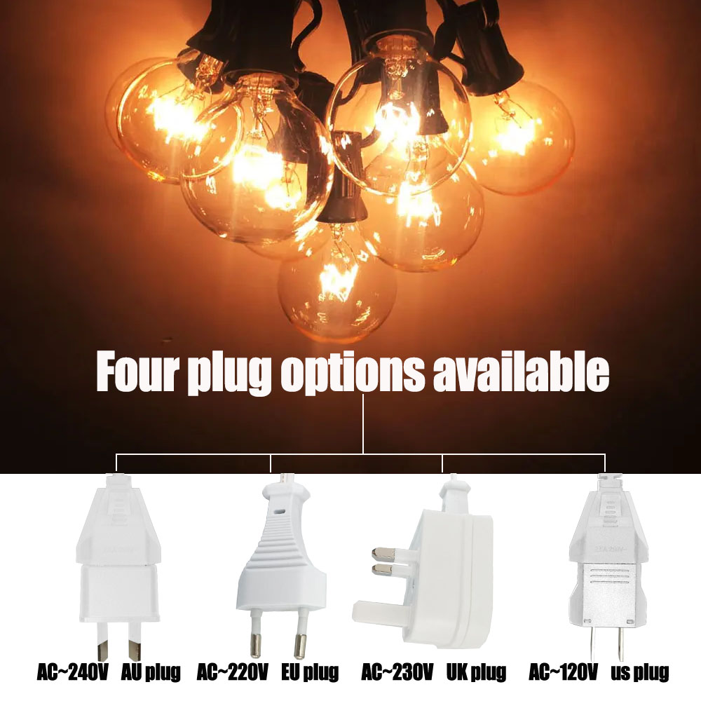 Vintage G40 Klarglas-Glühbirne – Outdoor Lighting Socket Bewertung und Preis