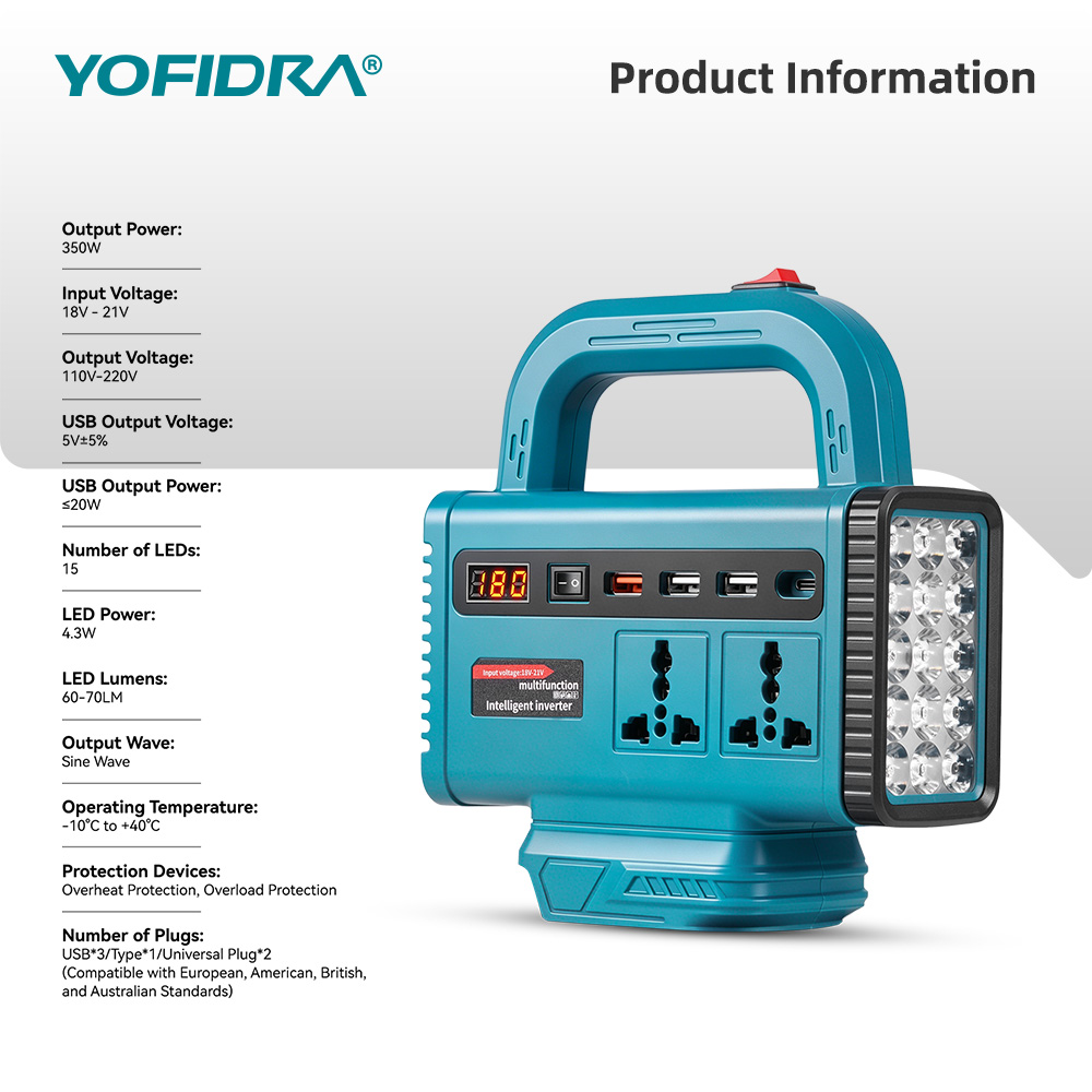 YOFIDRA 220V Tragbarer Stromwe – Outdoor Lighting Socket Bewertung und Preis