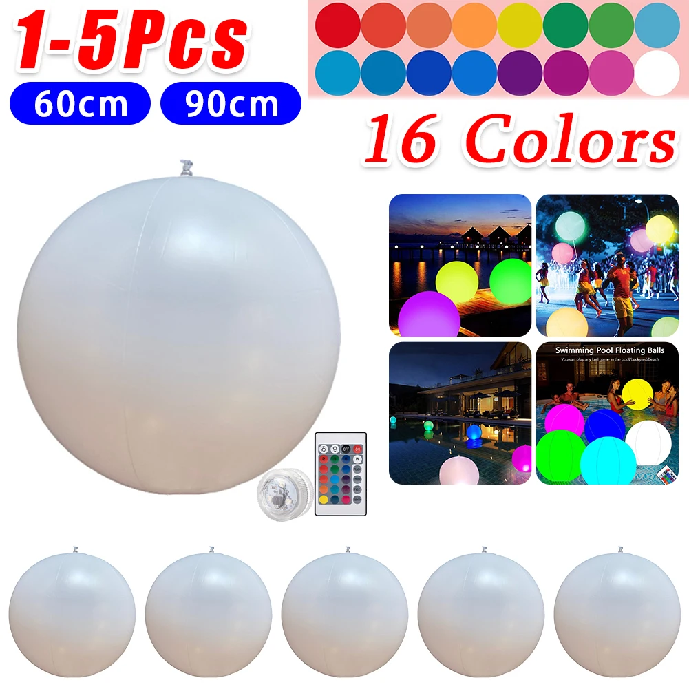 1–5 Stück 60/90 cm schwimmende – Outdoor Lighting Around Pool Bewertung und Preis